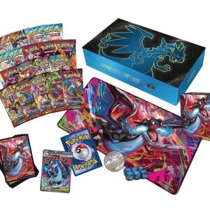 New! Pokémon TCG: Mega Charizard X ex Ultra-Premium Collection